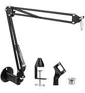 Amazon.com: SUNMON Microphone Wall Mount and Metal Table Mounting
